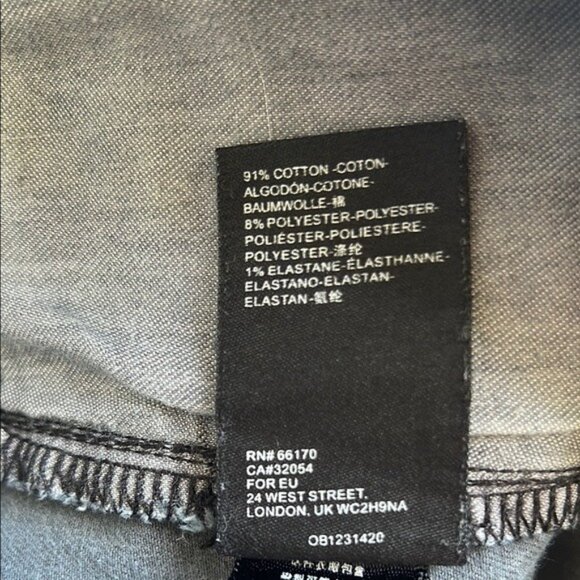 Pilcro High Rise Darted Skinny Jeans - 26 - Picture 10 of 11